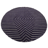 Bosie Moyo Blue And White Rug