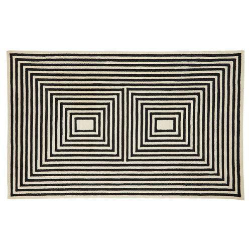 Bosie Milana Large Black And White Rug