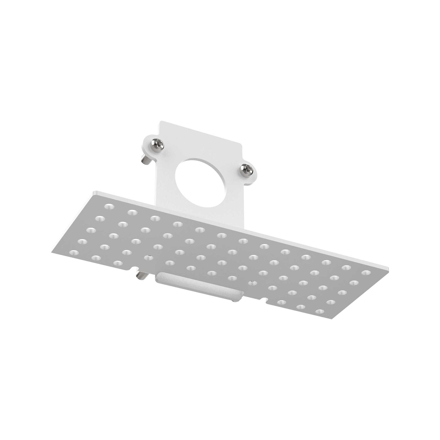 Gold White Recessed Easy Connect End Cap