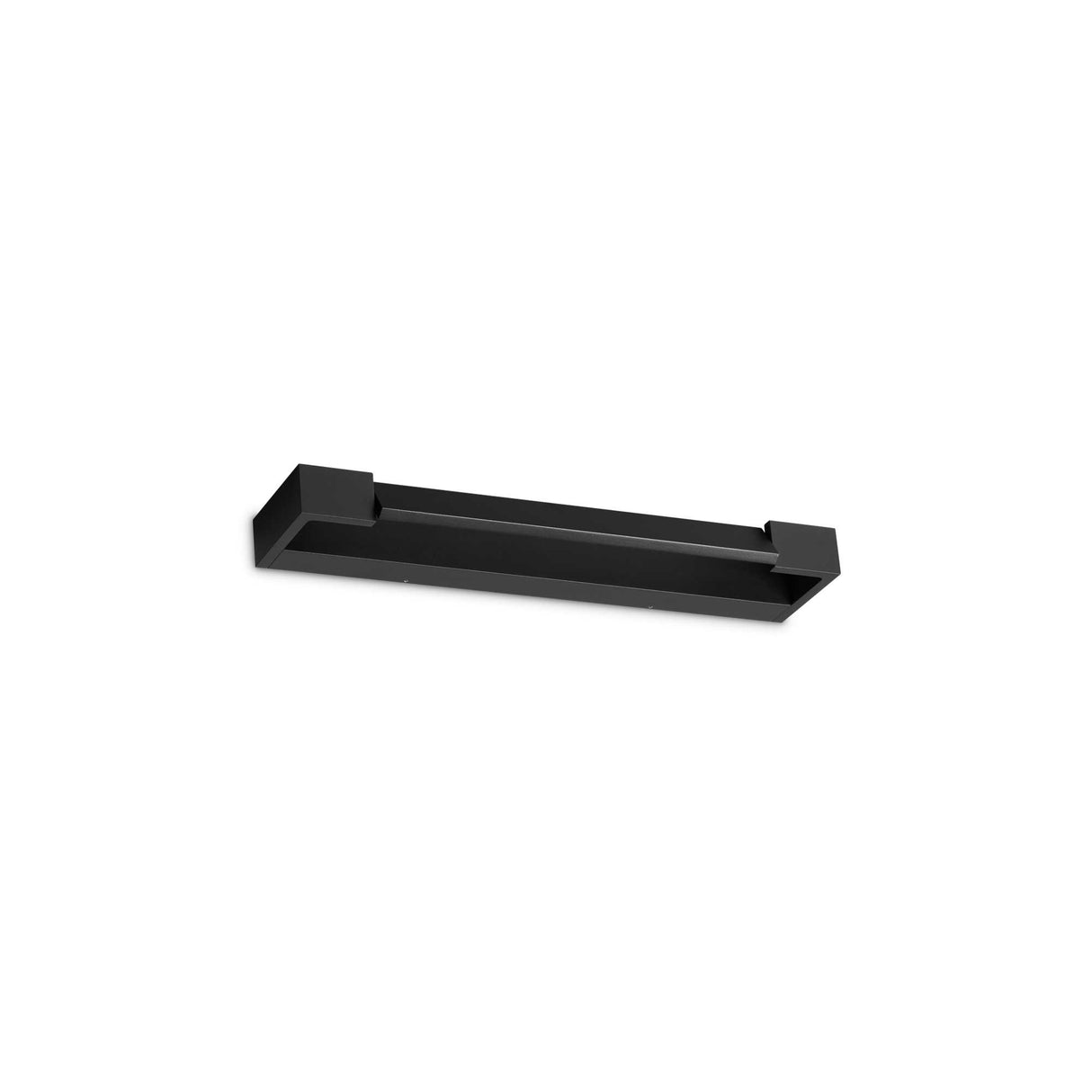 Sleek Modern Balance Black Wall Sconce D45