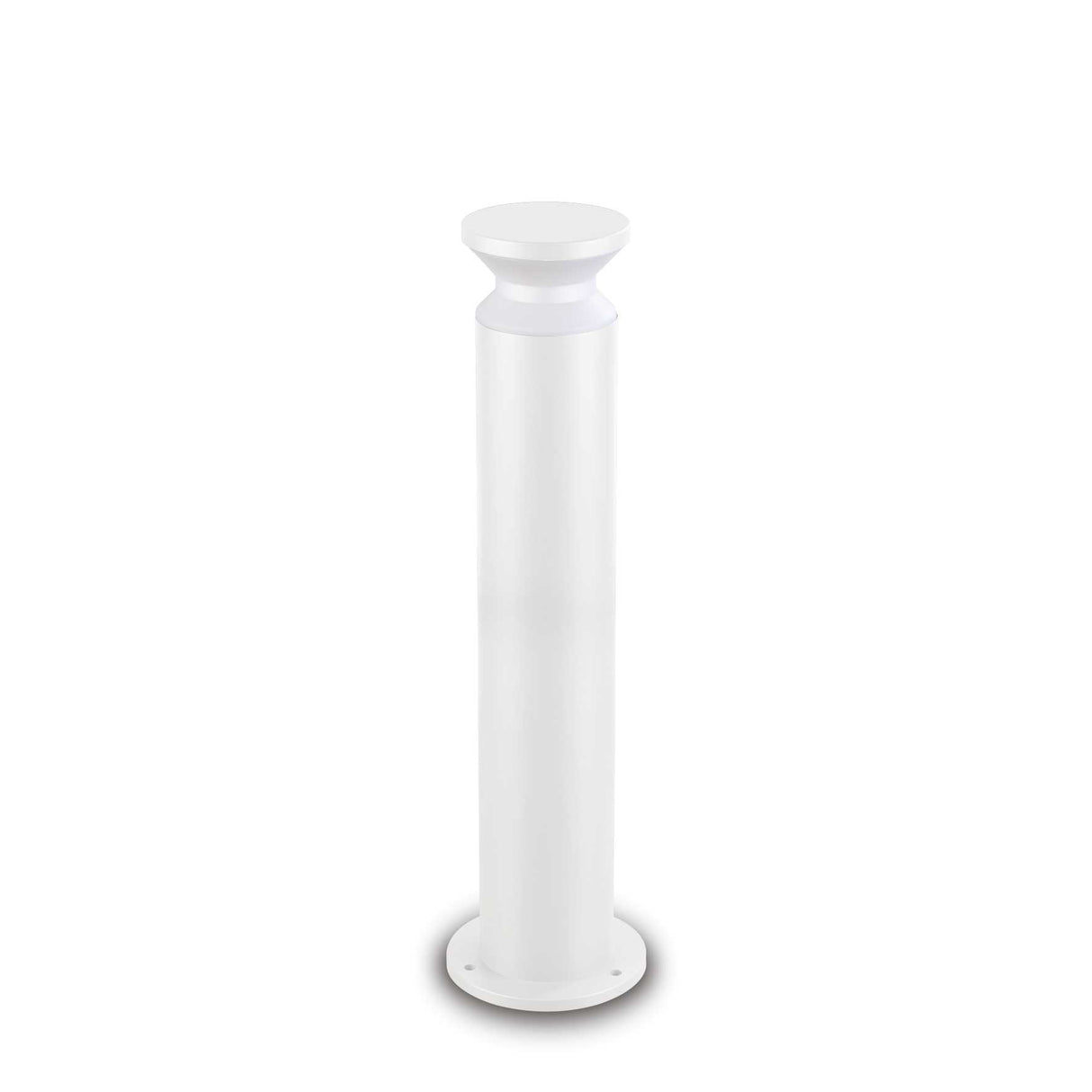 Elegant White H80 Tower Lamp with Single Bulb