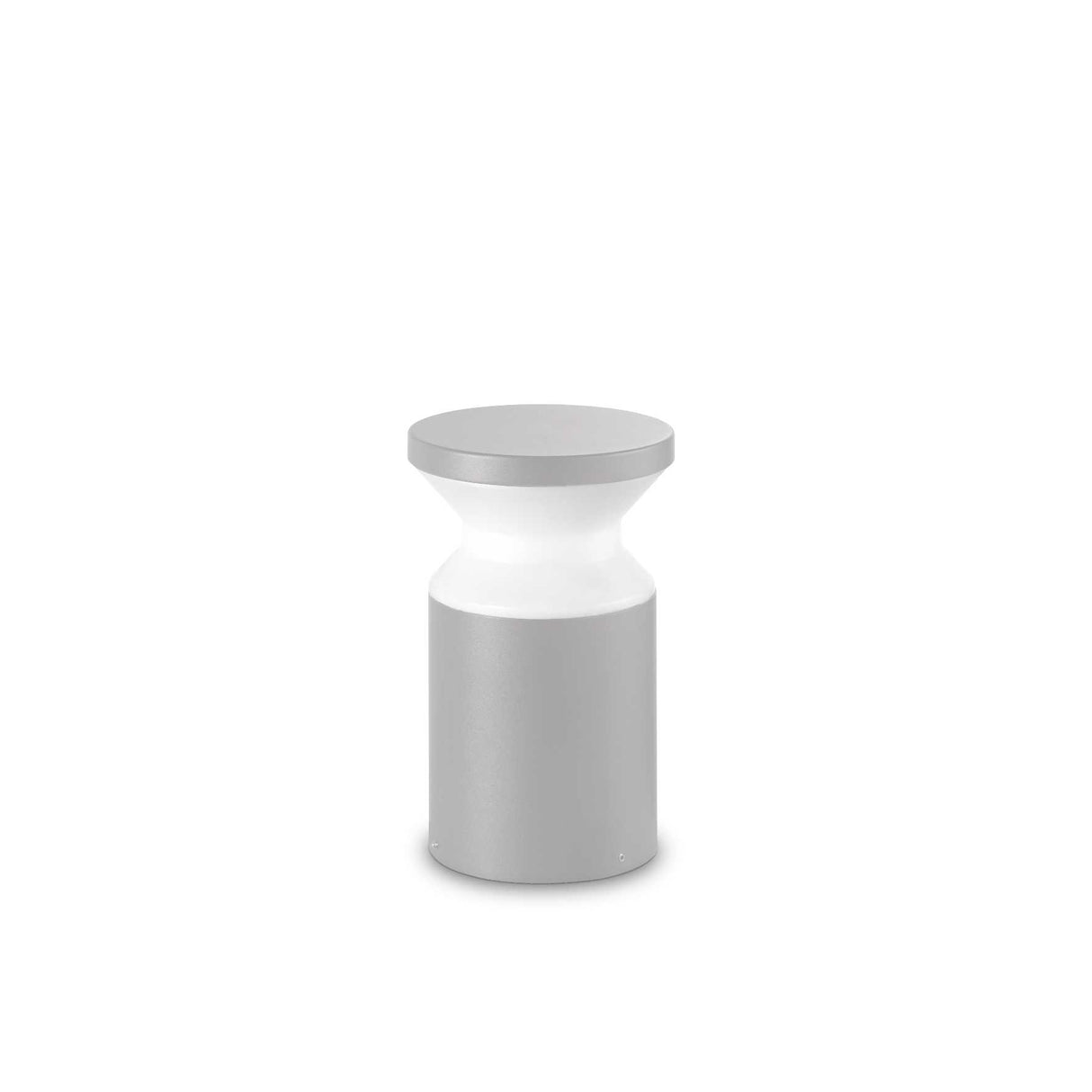 Sleek Grey TORRE H22 Lamp with Single Bulb Design