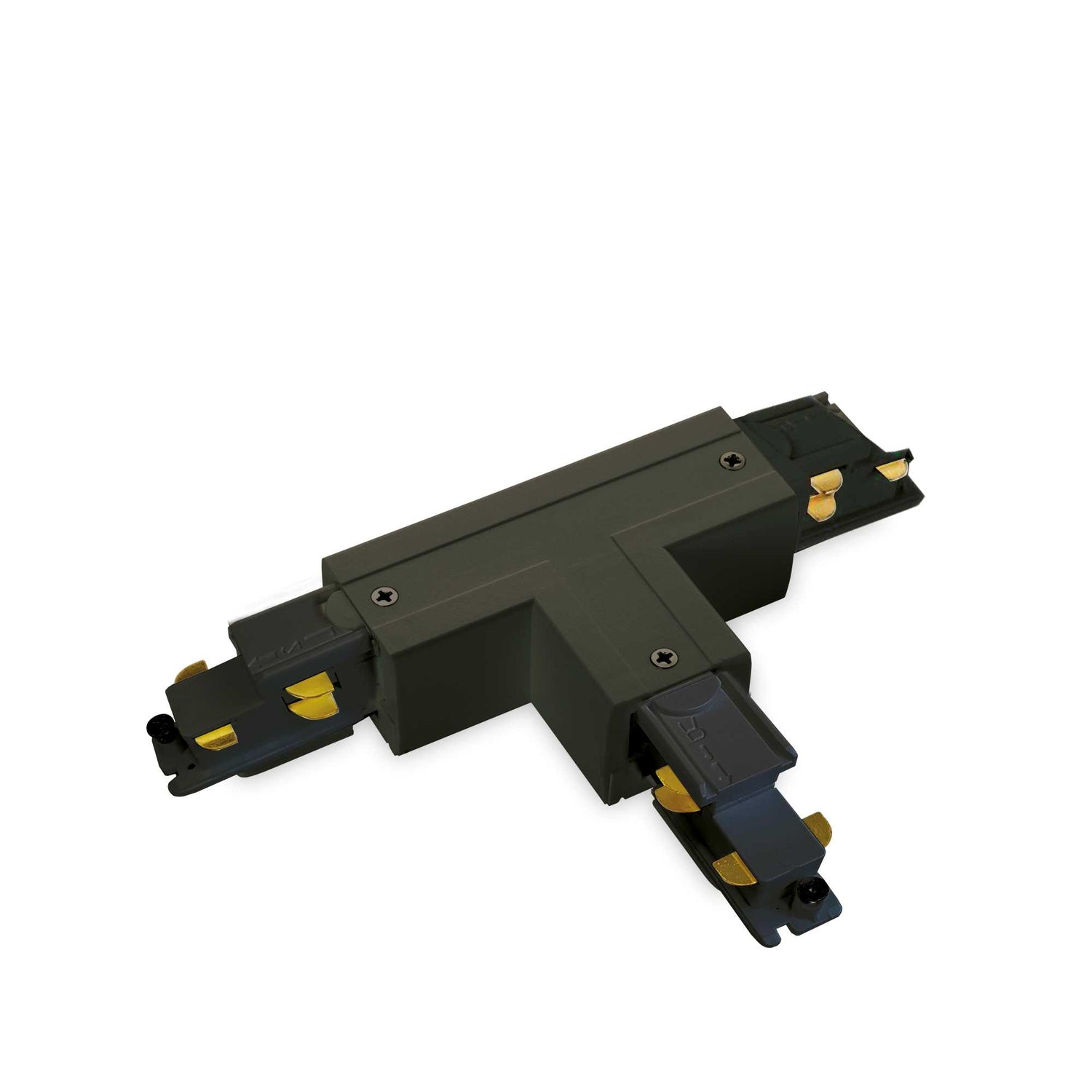Trimless Black T-Connector for DALI 1-10V Systems