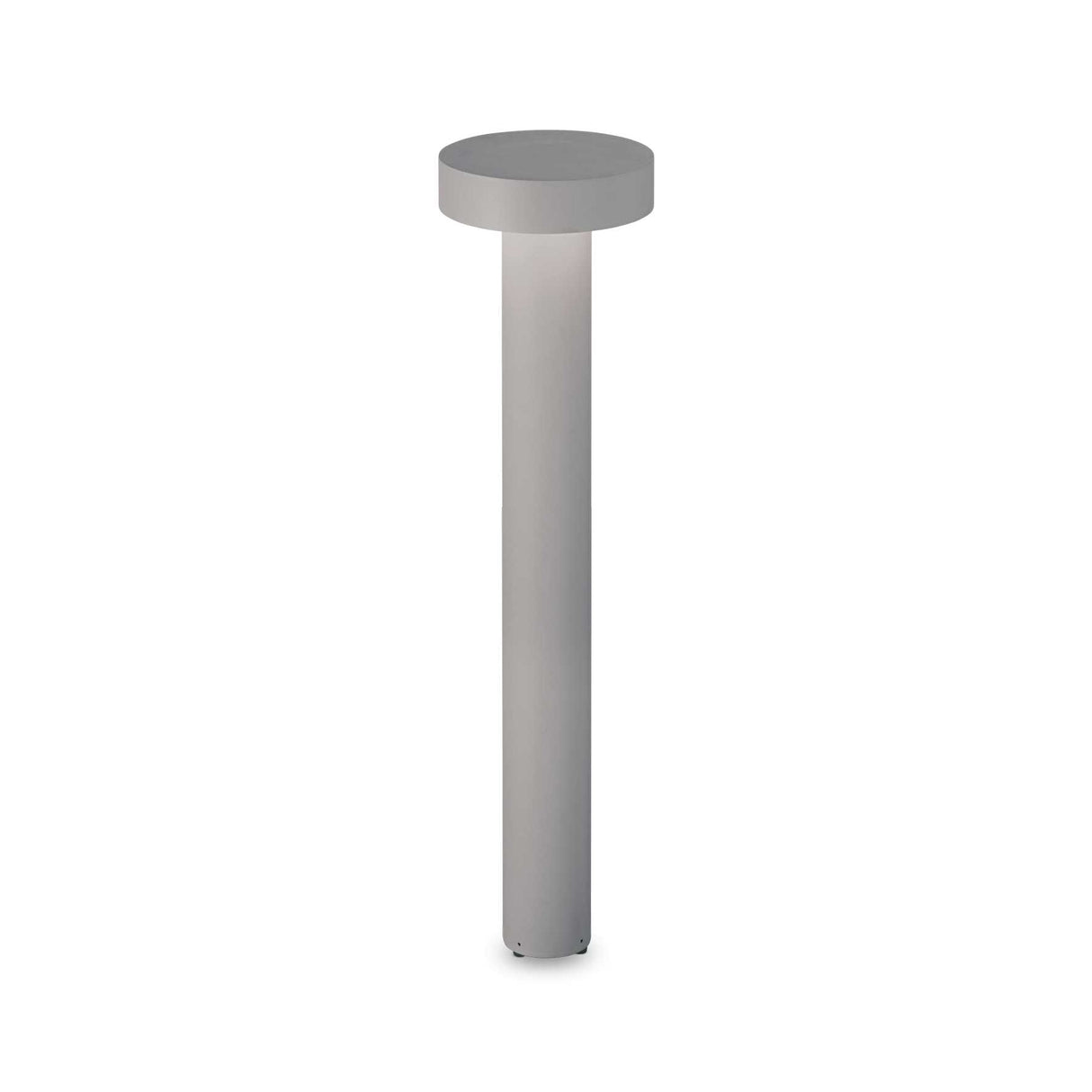 Elegant Grey Quad-Bulb Pendant Lamp 80cm