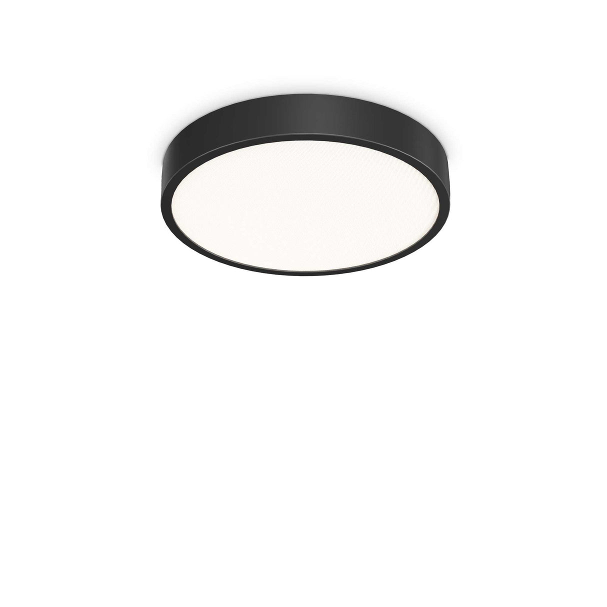 Sleek Black RAY Ceiling Light D40