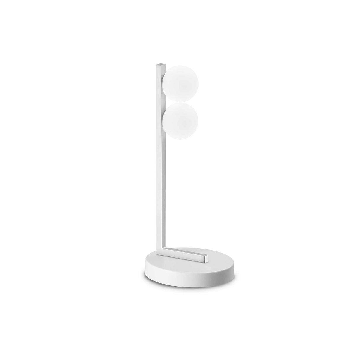 Dual Glow White Table Lamp