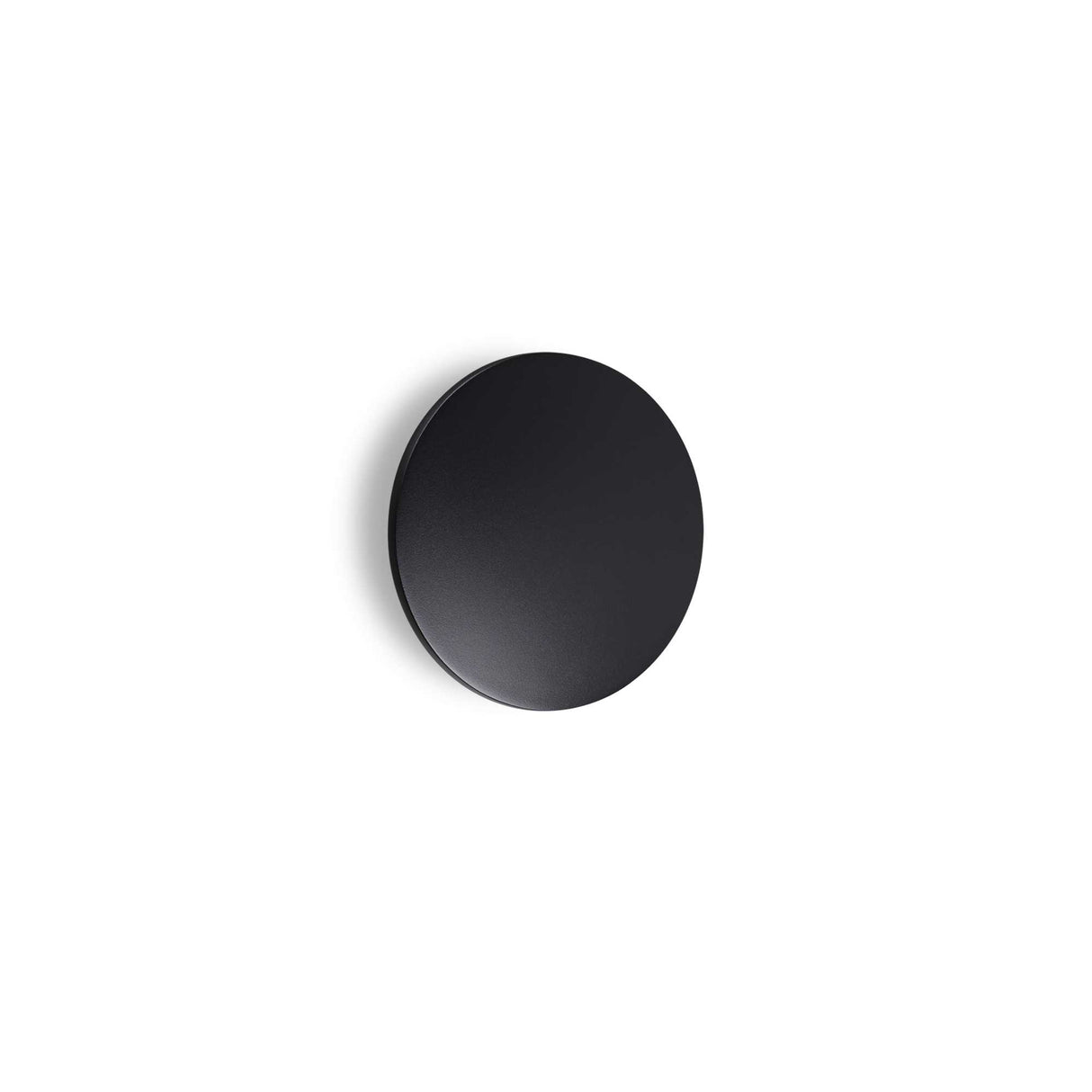 Sleek Black PUNTO Wall Sconce D24