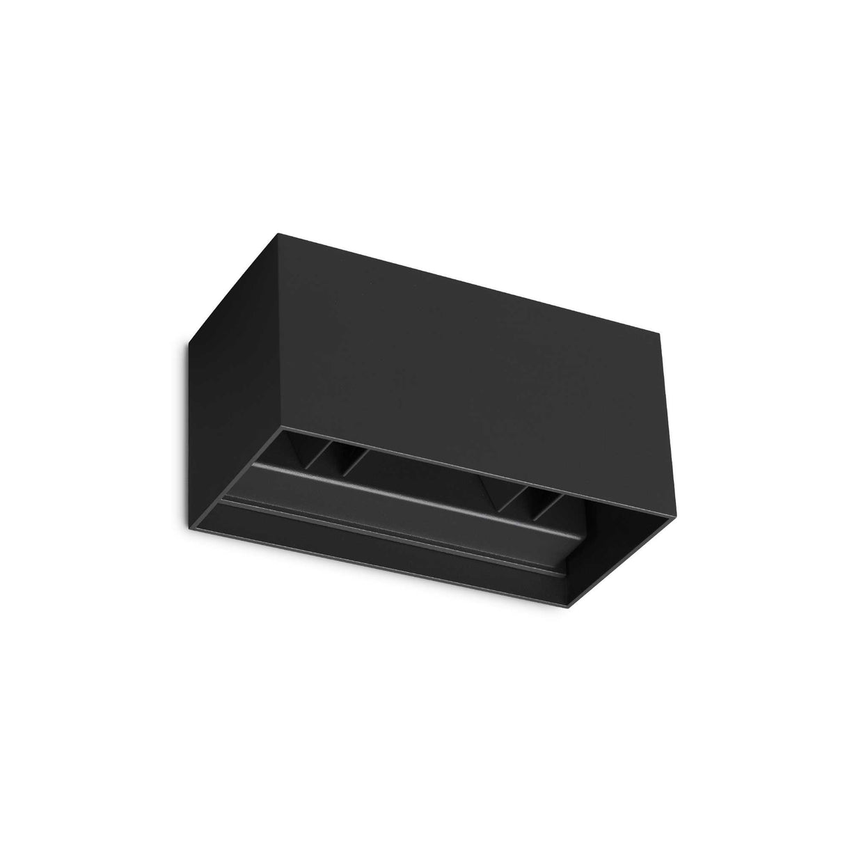 Sleek Black ATOM Wall Sconce