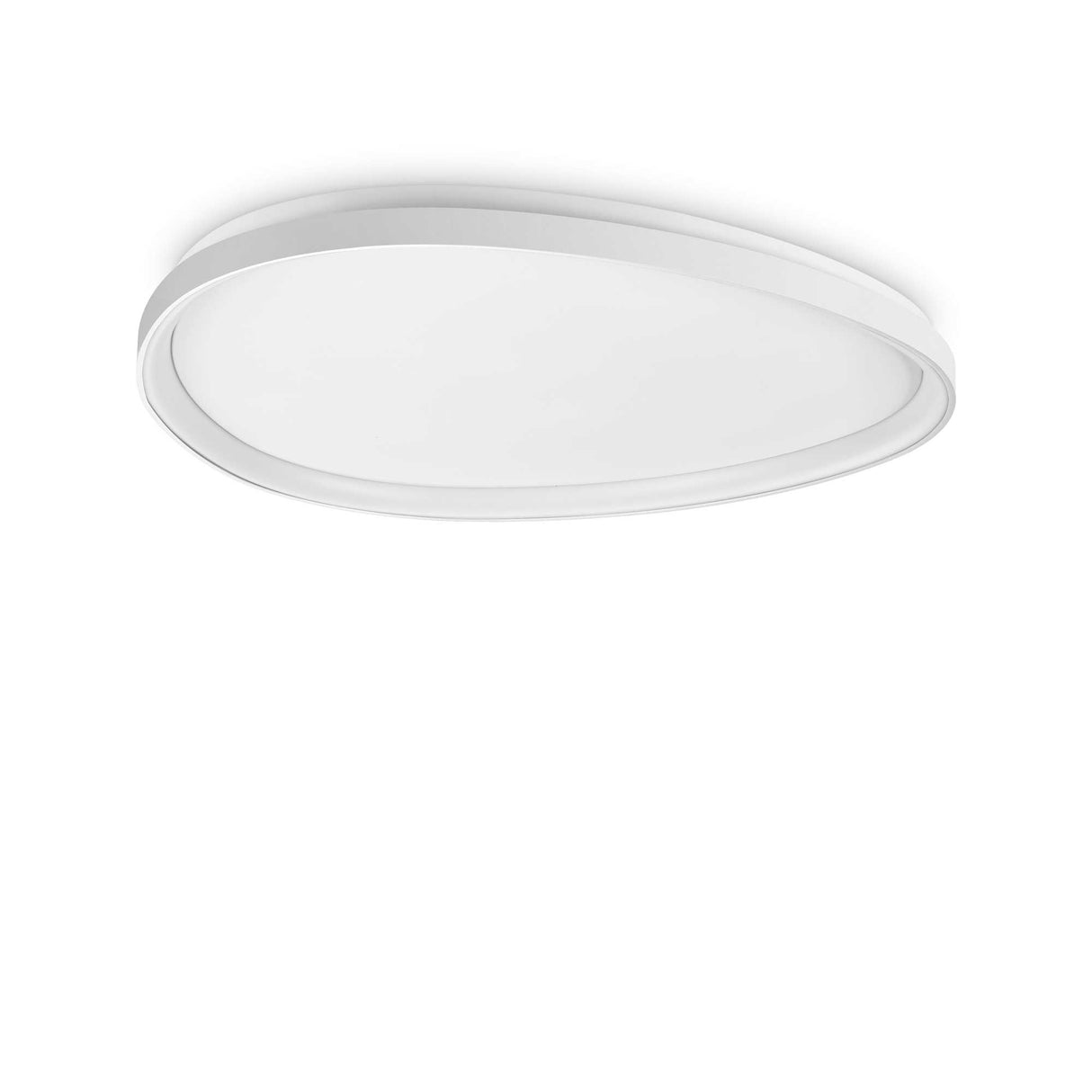 GEMINI Flush Light D081 DALI/PUSH in Elegant White