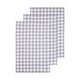 Doro Set Of Three Grey And White Tea Towels