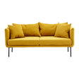 Kolding Two Seater Yellow Sofa
