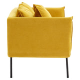 Kolding Two Seater Yellow Sofa