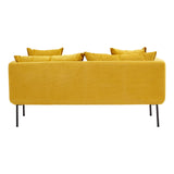 Kolding Two Seater Yellow Sofa