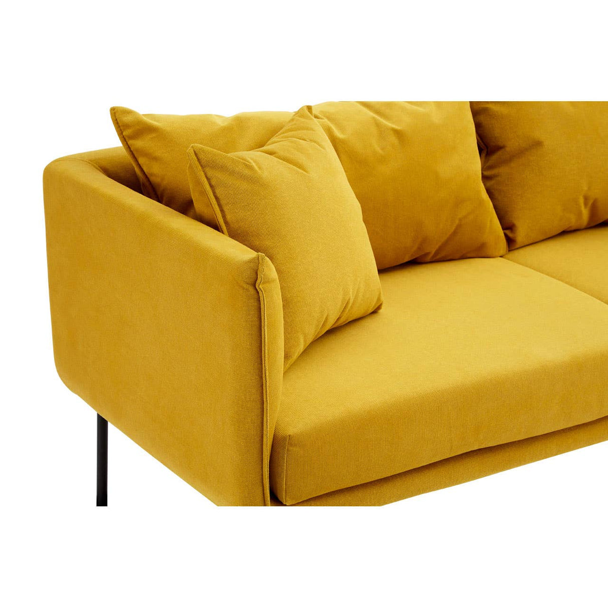 Kolding Two Seater Yellow Sofa