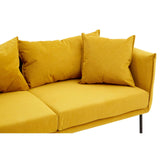 Kolding Two Seater Yellow Sofa