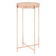 Allure Pink Mirror Tall Side Table