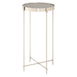 Allure Grey Mirror Tallside Table