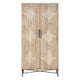 Kyra Grey Wash Elm Wood Wardrobe