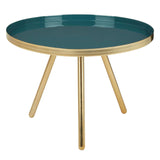 Enox Small Diesel Green Enamel Table