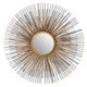 Templar Nickel And Bronze Finish Wall Mirror