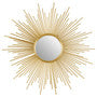 Cristal Wall Mirror with Gold Finish Frame