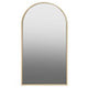 Trento Gold Frame Large Arch Wall Mirror
