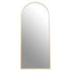 Descartes Gold Finish Wall Mirror
