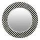 Obra Mother of Pearl Round Wall Mirror