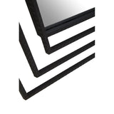 Beauly Black Finish Hexagonal Wall Mirror