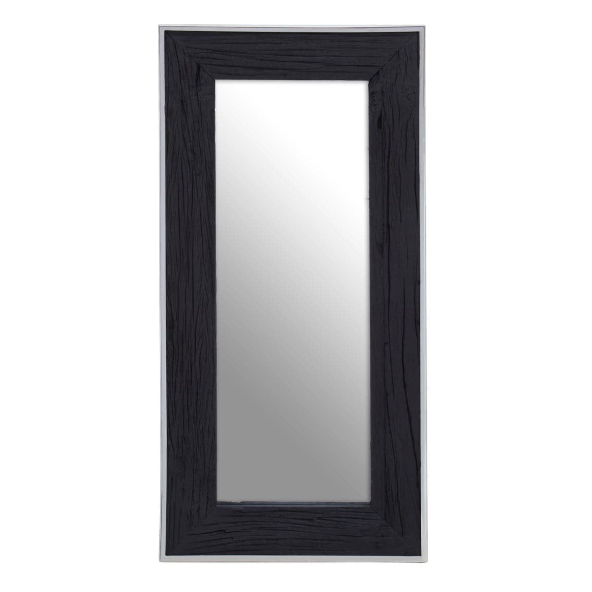 Kerala Black Rectangular Mirror