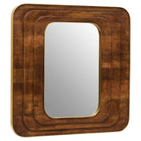 Sangar Mango Wood Carved Wall Mirror