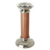 Churchill Genuine Tan Leather Candle Holder