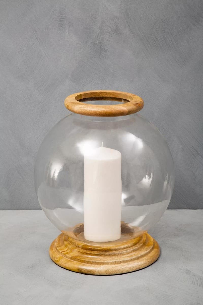 Hampstead Large Glass Candle Holder
