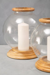 Hampstead Large Glass Candle Holder