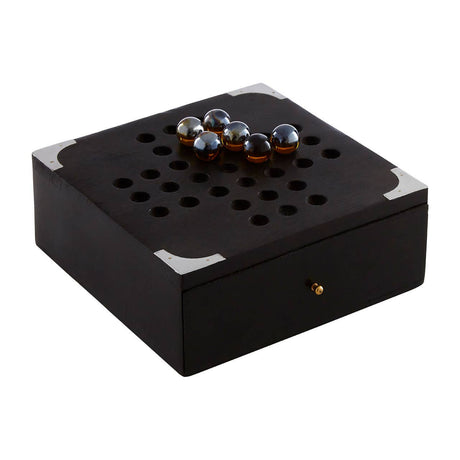 Churchill Black Wood Solitaire Games