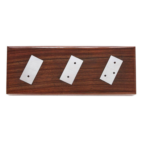 Churchill Sheesham Wood Domino Set Games