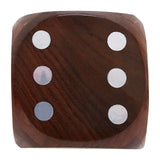 Churchill Sheesham Wood 5 Dice Box