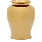 Kensington Townhouse Small Gold Ceramic Jar