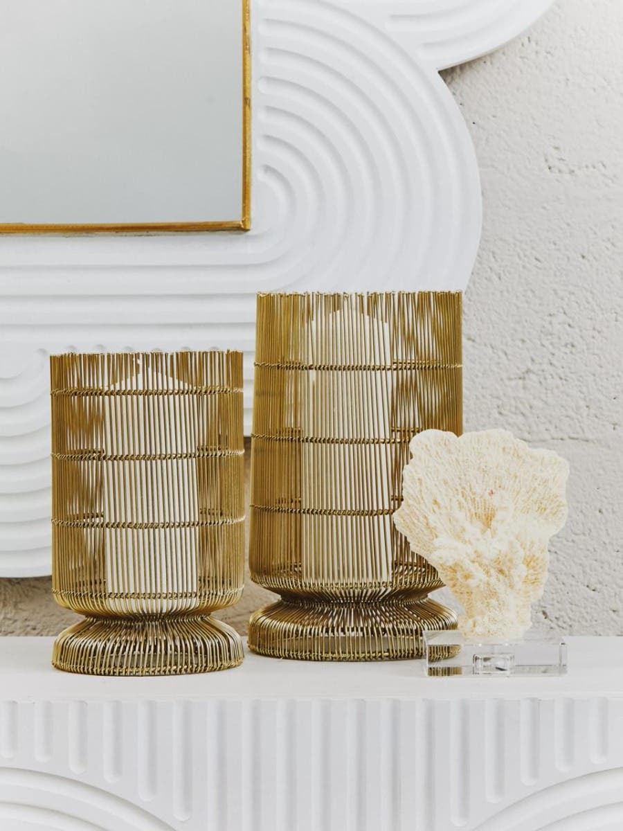 Small Wire Candle Holder