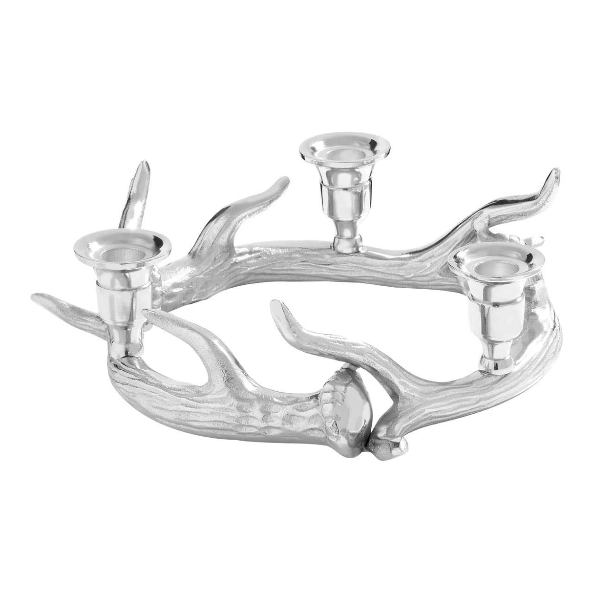 Antler Wreath 3 Candle Holder