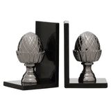 Set Of 2 Acorn Bookends