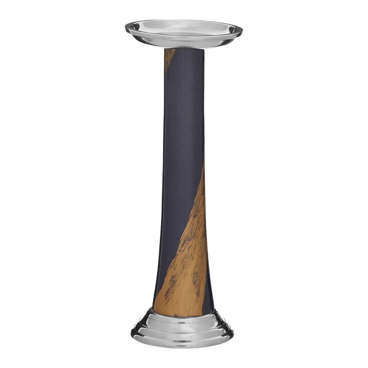 Alma Blue / Gold Candle Holder