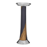 Alma Blue / Gold Candle Holder