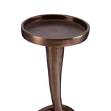 Fifty Five South Twist Bronze Candle Holder