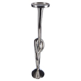 Fifty Five South Twist Nickel Candle Holder