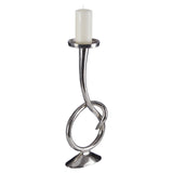 Fifty Five South Twist Nickel Candle Holder