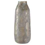 Orvena Large Grey and Gold Ceramic Vase