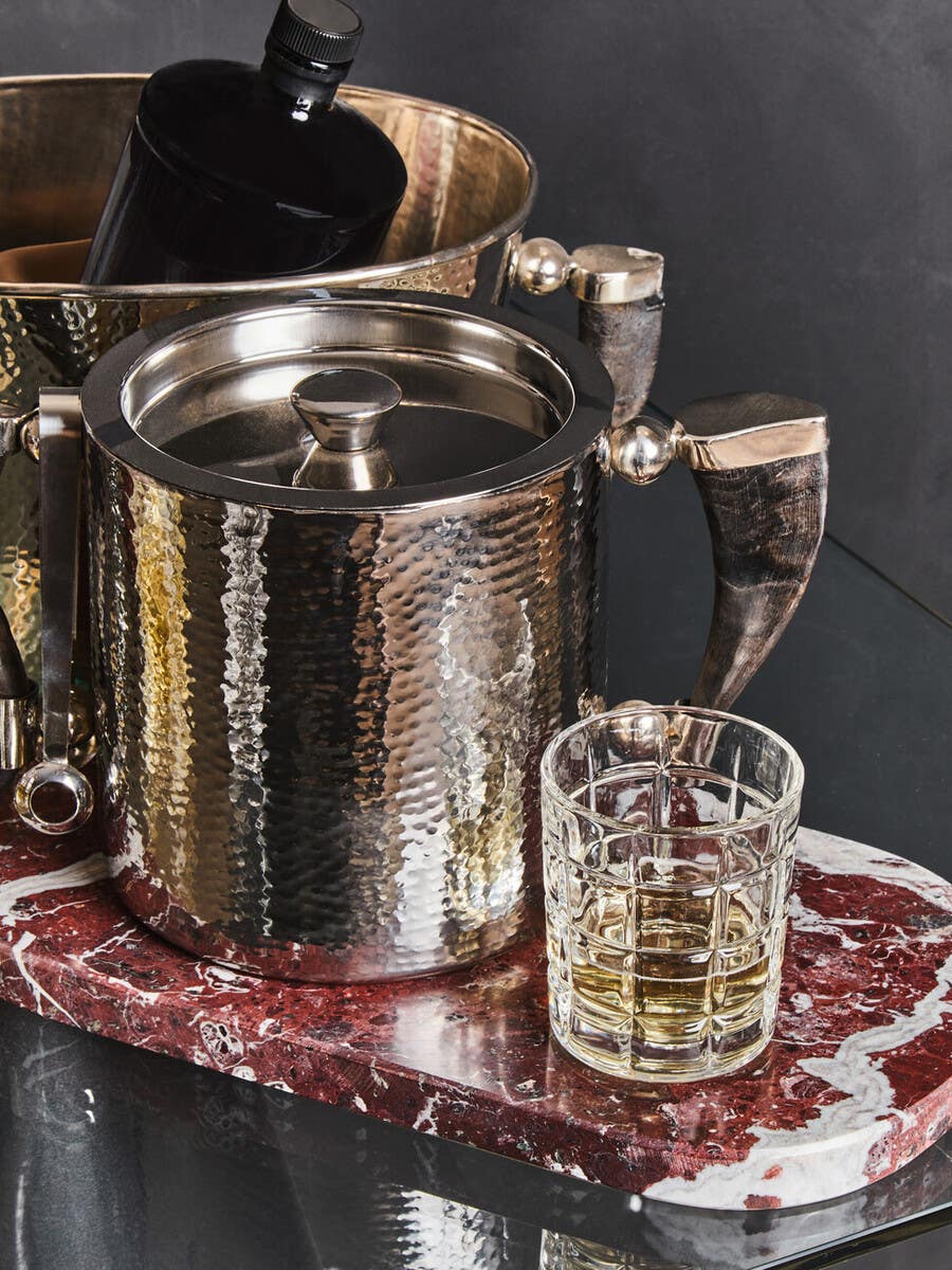 Haven Horn Handle Ice Bucket