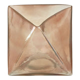 Rambia Large Pink Glass Candle Holder