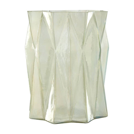Rambia Large Irridescent Glass Candle Holder